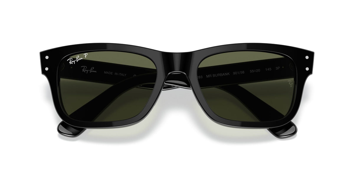 Ray-Ban Mr Burbank 0RB2283 901/58 58 Black/ Green