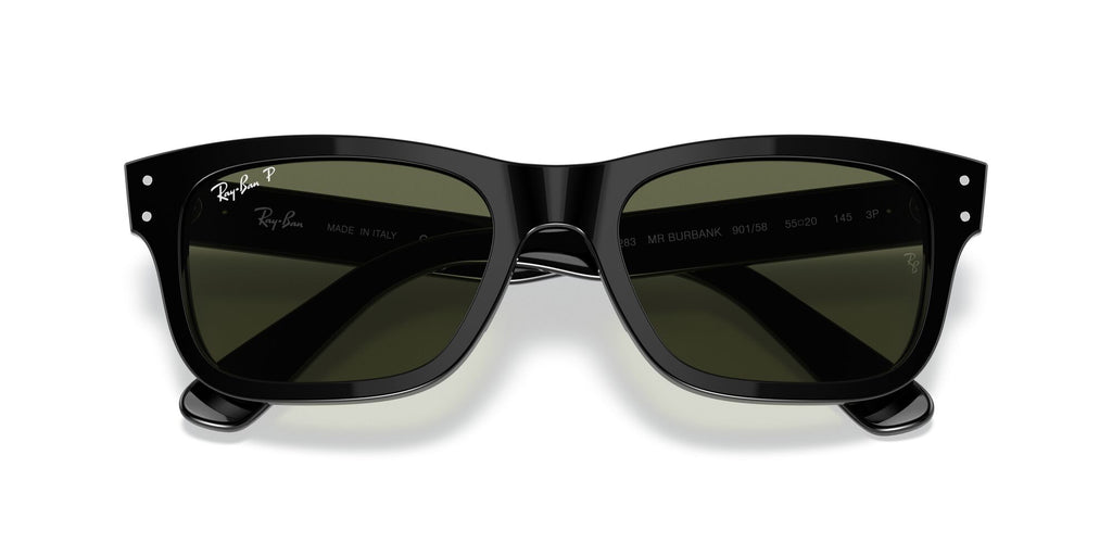 Ray-Ban Mr Burbank 0RB2283 901/58 55 Black/ Green