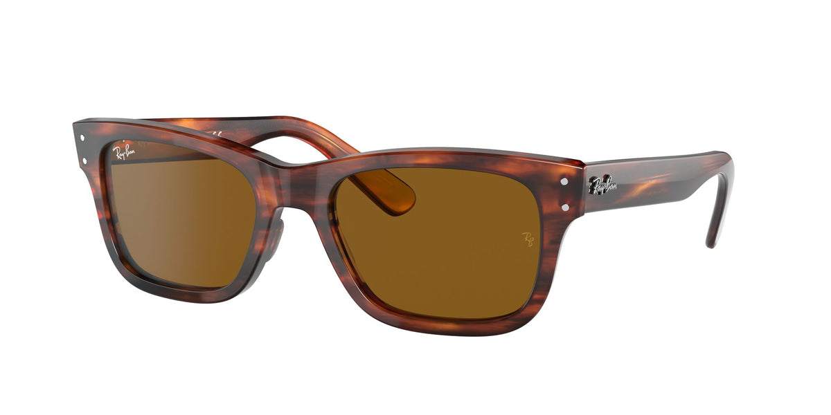 Ray-Ban Mr Burbank 0RB2283 954/33 55 Striped Havana/ Brown 55 / Crystal / Acetate / Acetate
