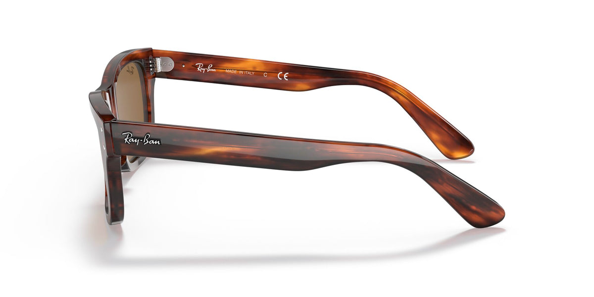 Ray-Ban Mr Burbank 0RB2283 954/33 55 Striped Havana/ Brown 55 / Crystal / Acetate / Acetate