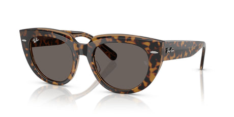 Ray-Ban Doreen 0RB2286F 1292B1 52 Havana On Transparent Brown/ Dark Grey