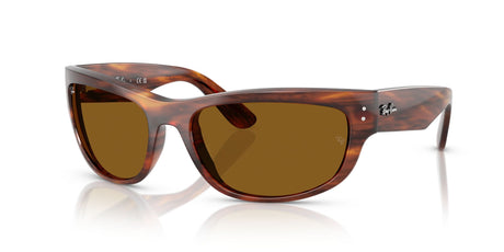Ray-Ban Mega Balorama 0RB2289 954/33 60 Striped Havana/ B-15 Brown