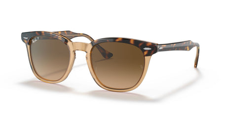 Ray-Ban Hawkeye 0RB2298F 1292M2 54 Havana On Transparent Brown/ Brown Gradient Polar 54 / Crystal / Acetate / Acetate