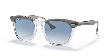 Ray-Ban Hawkeye 0RB2298F 13553F 54 Grey On Transparent/ Clear Blue 54 / Crystal / Acetate / Acetate