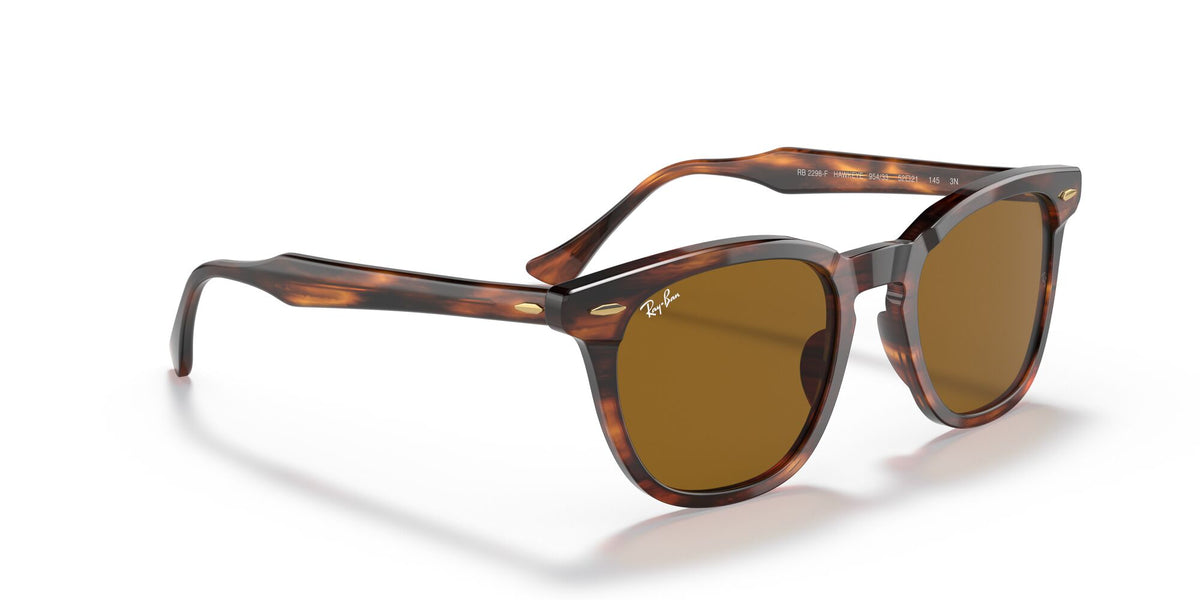 RB 2298F Ray-Ban Hawkeye Transparent Blue / Brown 54 54 / Crystal / Acetate / Acetate