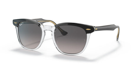 Ray-Ban Hawkeye 0RB2298 1294M3 50 Black On Transparent/ Grey 50 / Crystal / Acetate / Acetate