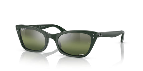 RB 2299 Ray-Ban Lady Burbank Green / Silver/Green 55 55 / Crystal / Acetate / Acetate