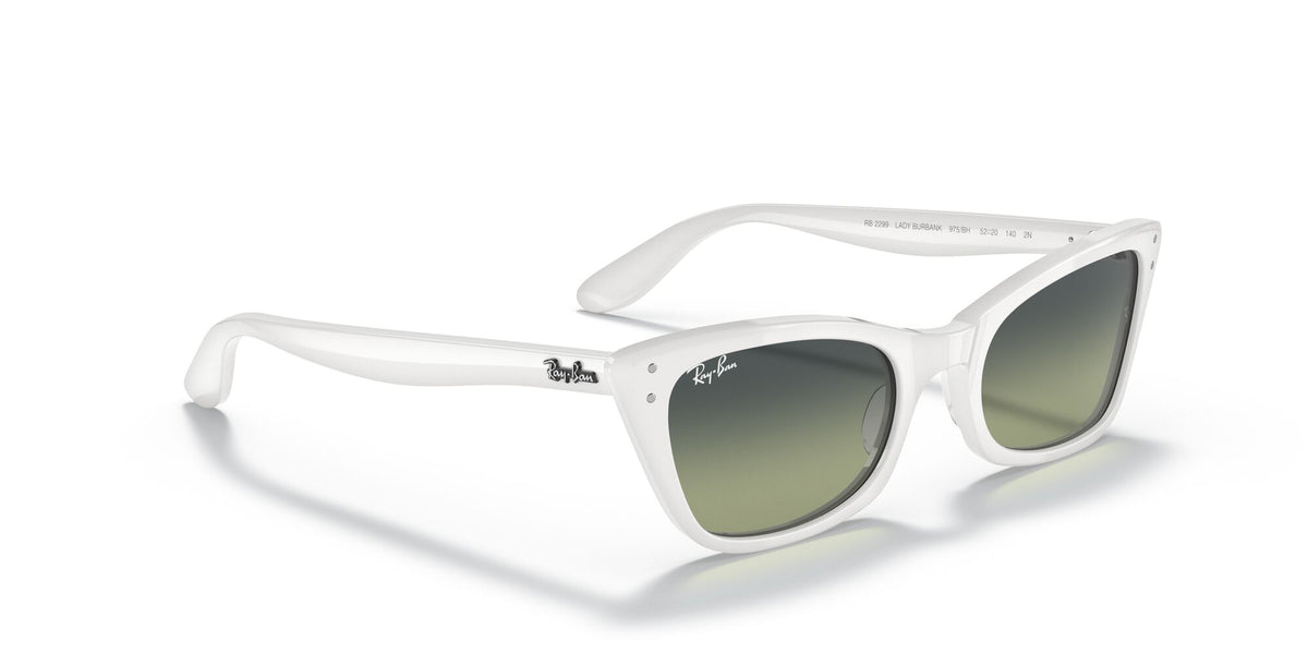 Ray-Ban 0RB2299975/BH52 White /Green Vintage