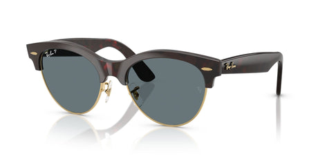 Ray-Ban Clubmaster Way RB2341 990/3R 51 Red Havana On Gold / Dark Blue Polar