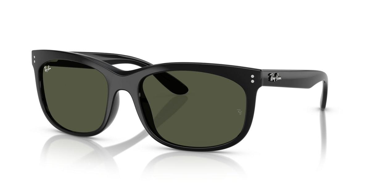 Ray-Ban Balorette 0RB2389F 901/31 60 Black/ G-15 Green