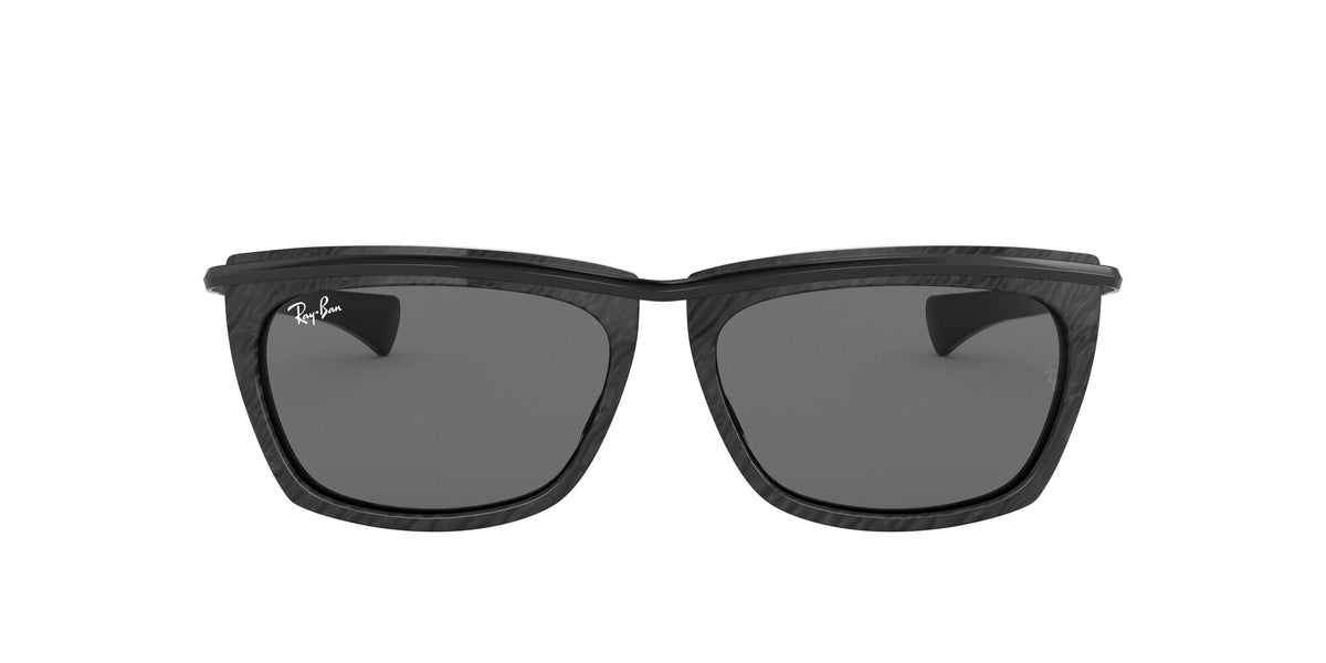 RB 2419 Ray-Ban Olympian Ii Black / Dark Grey 56 56 / Crystal / Metal / Metal