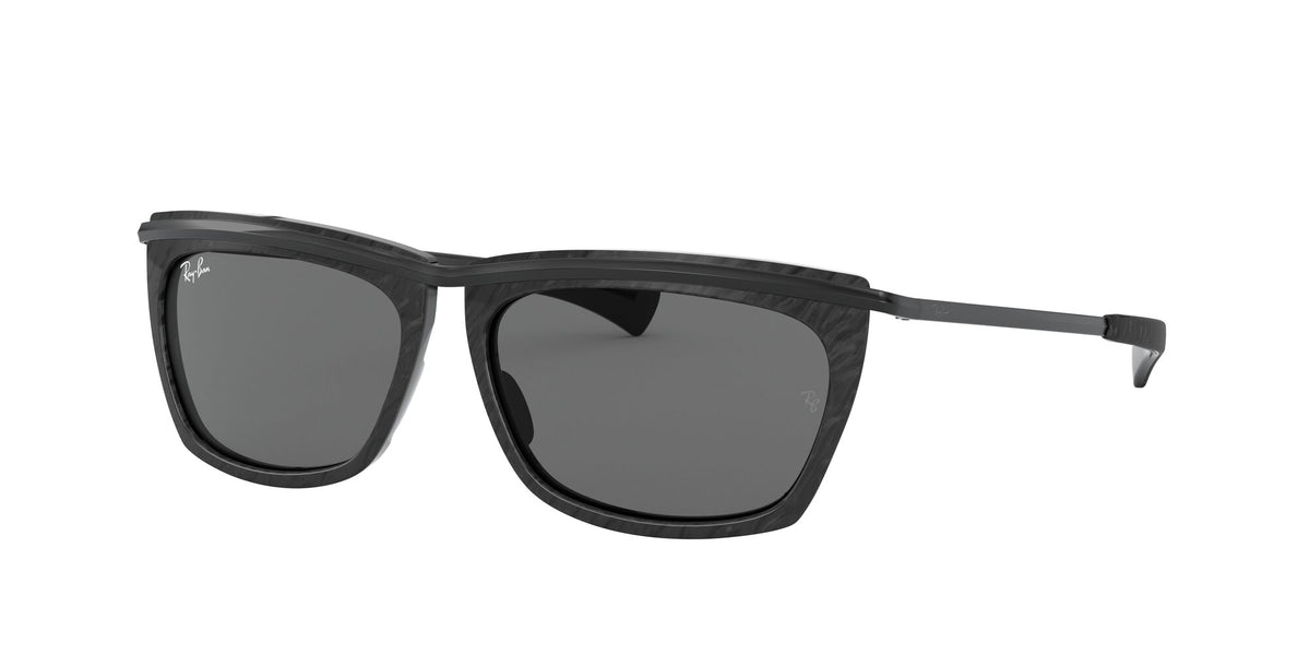 RB 2419 Ray-Ban Olympian Ii Black / Dark Grey 56 56 / Crystal / Metal / Metal