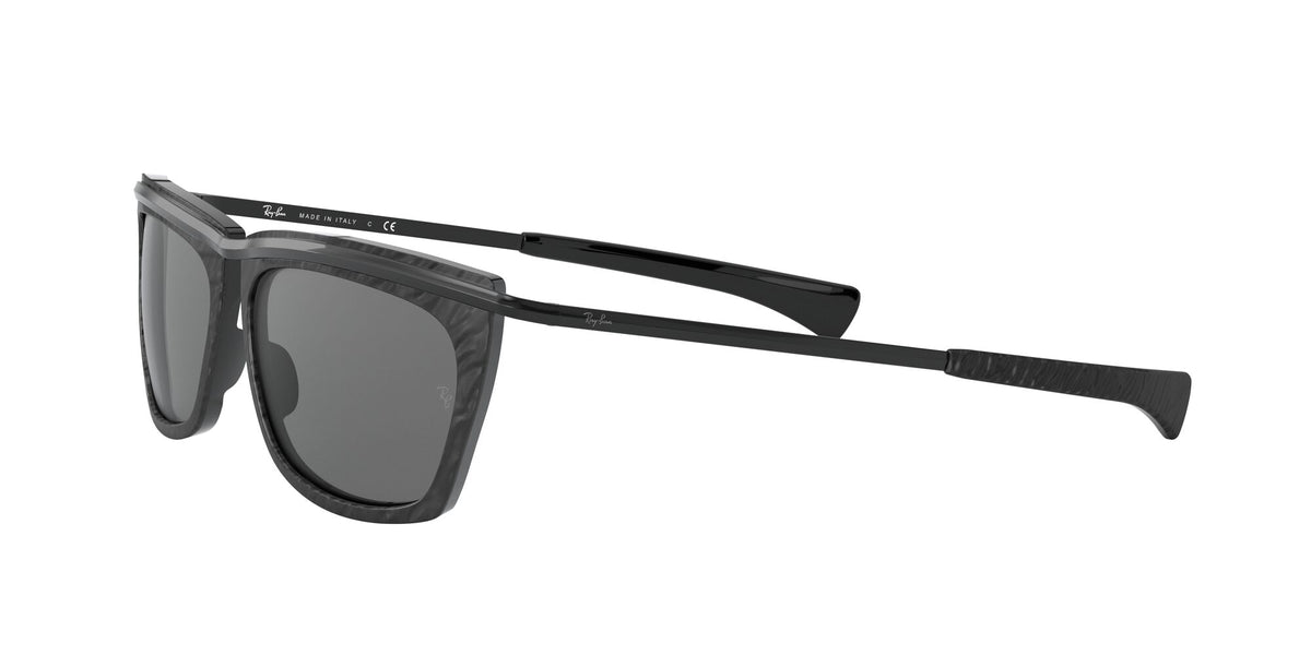 RB 2419 Ray-Ban Olympian Ii Black / Dark Grey 56 56 / Crystal / Metal / Metal