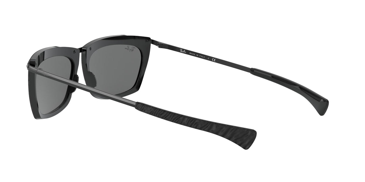 RB 2419 Ray-Ban Olympian Ii Black / Dark Grey 56 56 / Crystal / Metal / Metal