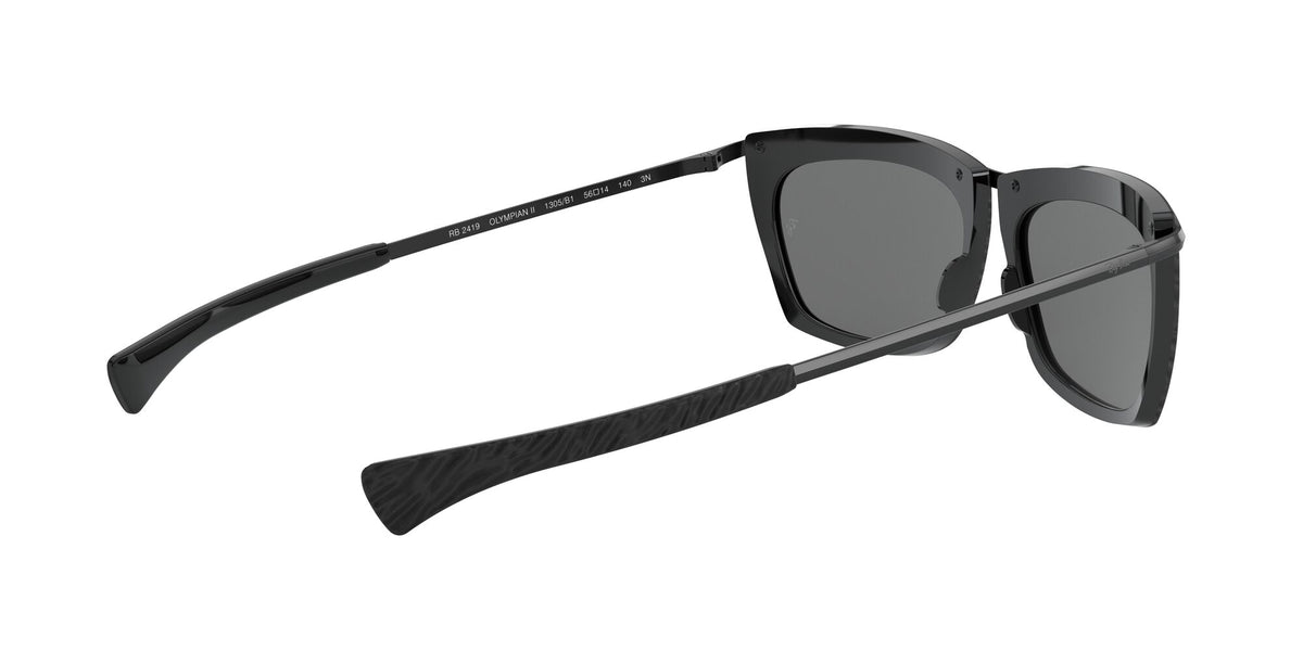 RB 2419 Ray-Ban Olympian Ii Black / Dark Grey 56 56 / Crystal / Metal / Metal