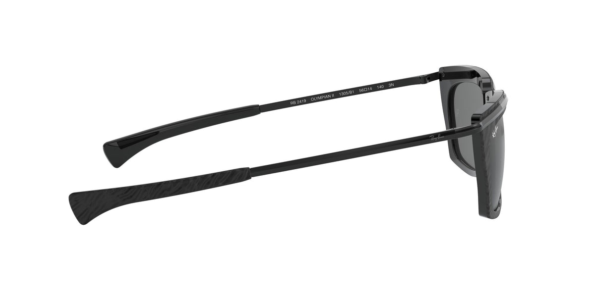 RB 2419 Ray-Ban Olympian Ii Black / Dark Grey 56 56 / Crystal / Metal / Metal