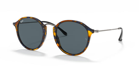 RB 2447 Ray-Ban Round Blue Havana / Blue 49 49 / Crystal / Acetate / Metal