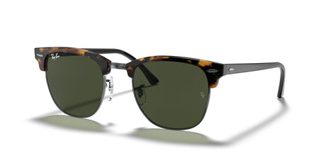 Ray-Ban Clubmaster 0RB3016 1157 51 Black Havana/ Green Classic G-15
