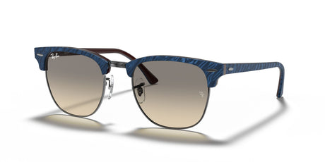 RB 3016F Ray-Ban Clubmaster Low Bridge Fit Blue / Light Grey Gradient 55 55 / Crystal / Acetate / Acetate