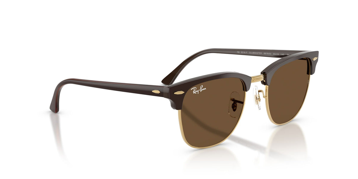 Ray-Ban 0RB3016F68785355 Brown & Gold/ Dark Brown