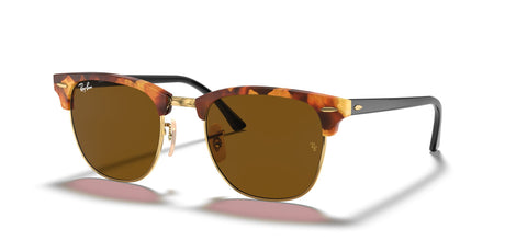 Ray-Ban 0RB3016 1160 51 Clubmaster Spotted Brown Havana/ Brown Lens