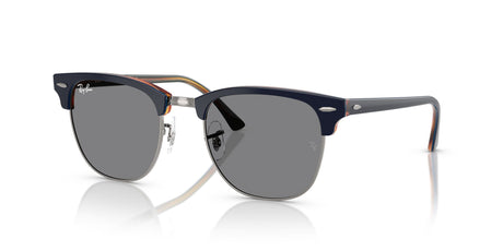 Ray-Ban Clubmaster 0RB3016 1278B1 49 Gunmetal Blue/ Dark Grey