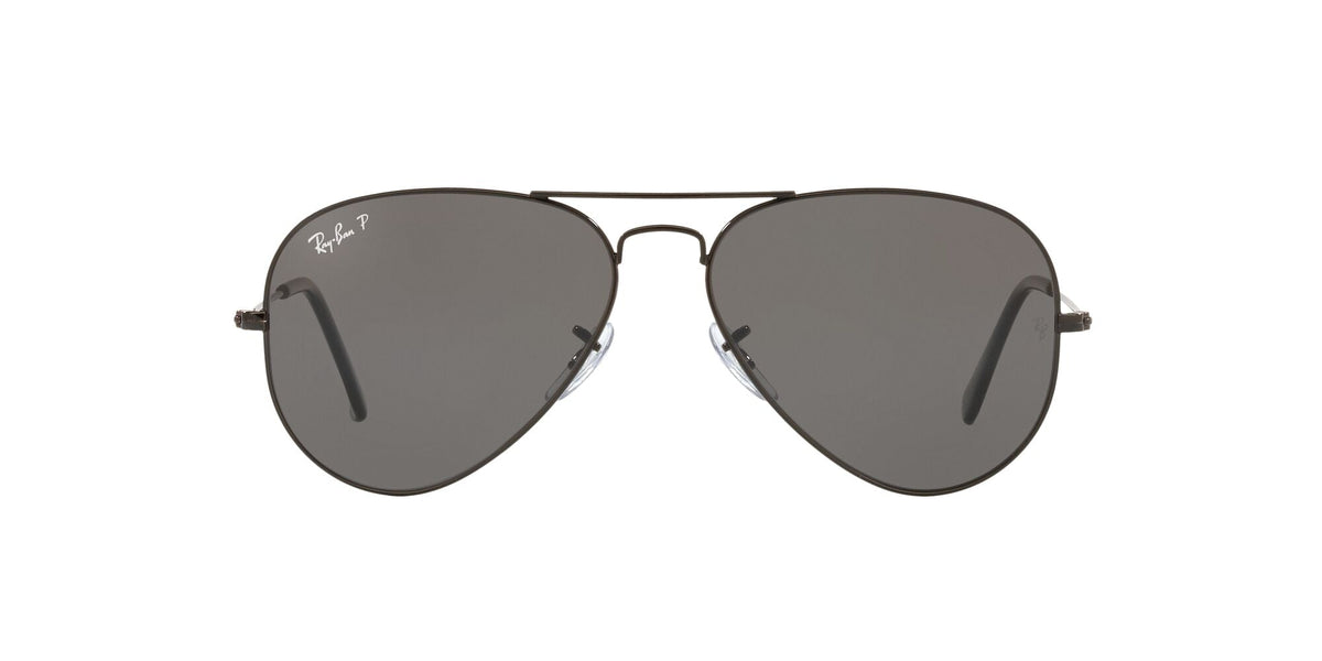 Ray-Ban Aviator 0RB3025 002/48 58 Black/ Black - Blue Star Eyewear