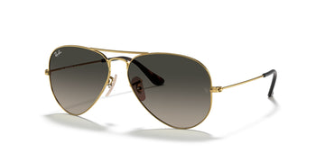 Ray-Ban Aviator 0RB3025 181/71 58 Gold/ Grey Gradient 58 / Crystal / Metal / Metal