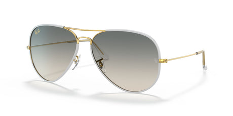 Ray-Ban Aviator Full Color 0RB3025JM 919632 62 Grey/ Light Grey Gradient 62 / Crystal / Metal / Metal