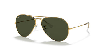 Ray-Ban Aviator 0RB3025 L0205 58 Gold/ Green 58 / Crystal / Metal / Metal