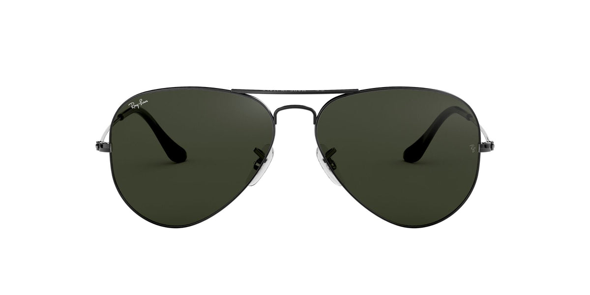 Ray-Ban Aviator 0RB3025 W0879 58 Gunmetal/ Green - Blue Star Eyewear