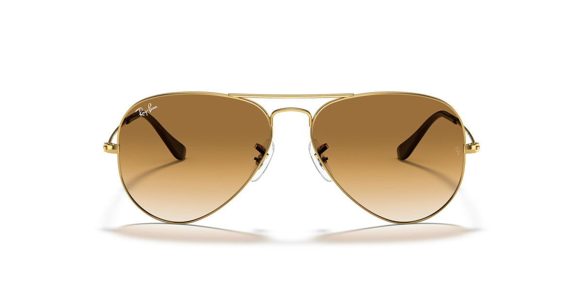 Ray-Ban Aviator 0RB3025 001/51 55 Gold/ Light Brown 55 / Crystal / Metal / Metal