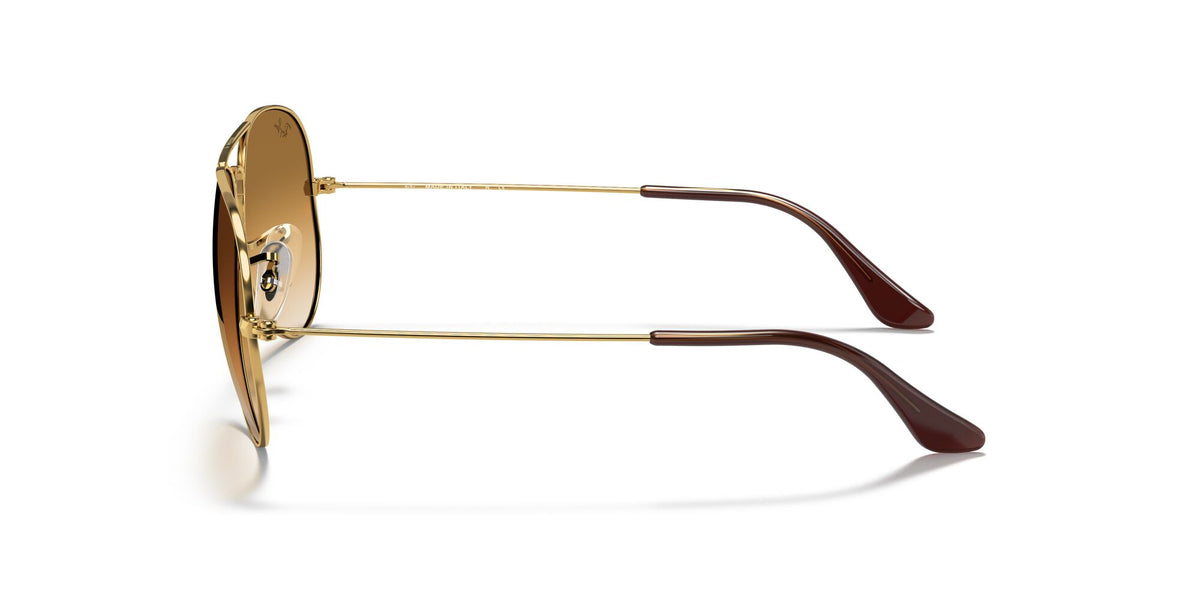 Ray-Ban Aviator 0RB3025 001/51 55 Gold/ Light Brown 55 / Crystal / Metal / Metal