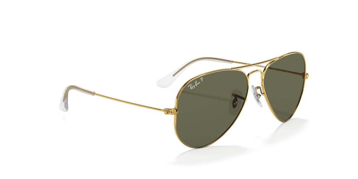 Ray-Ban Aviator 0RB3025 001/58 62 Gold/ Green 62 / Crystal / Metal / Metal