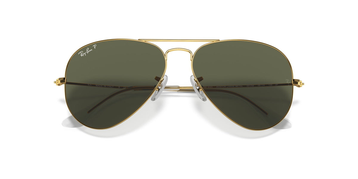 Ray-Ban Aviator 0RB3025 001/58 62 Gold/ Green 62 / Crystal / Metal / Metal