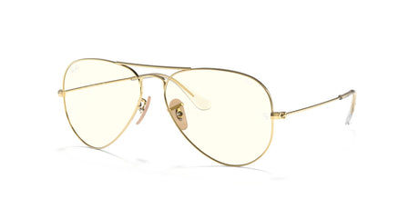 Ray-Ban Aviator 0RB3025 001/5F 55 Gold/ Clear Grey 55 / Crystal / Metal / Metal