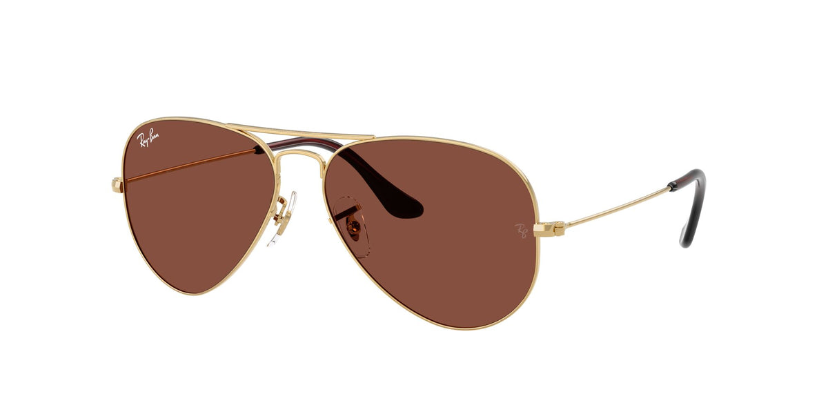Ray Ban 0RB3025 001/C5 58 Gold/ Red