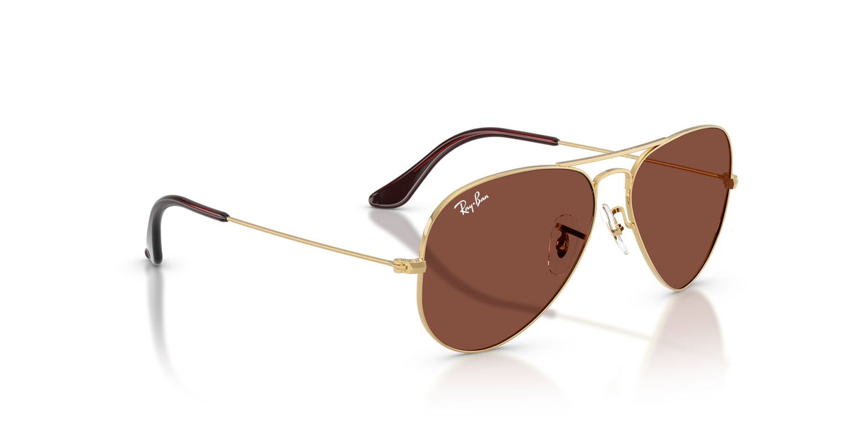 Ray Ban 0RB3025 001/C5 58 Gold/ Red