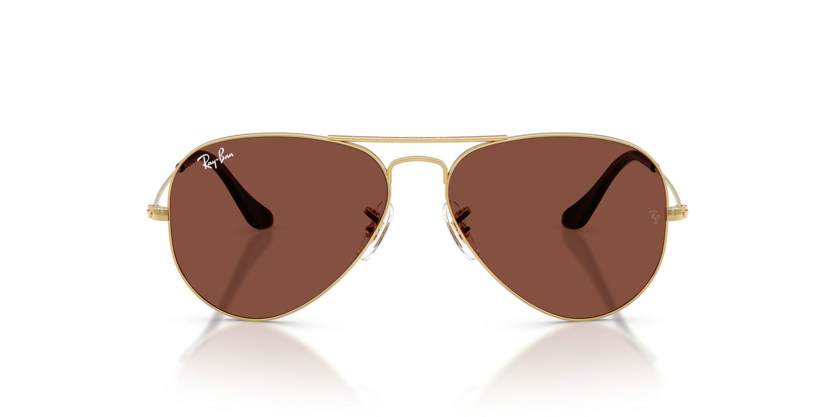 Ray Ban 0RB3025 001/C5 58 Gold/ Red