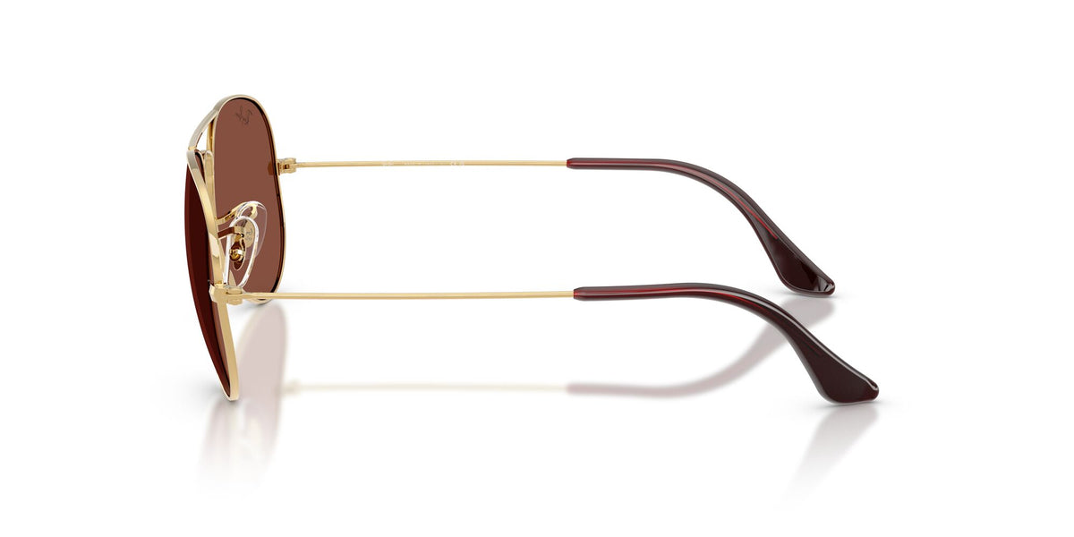 Ray Ban 0RB3025 001/C5 58 Gold/ Red