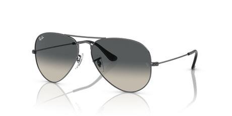 Ray-Ban Aviator 0RB3025 004/71 55 Gunmetal/ Grey 55 / Crystal / Metal / Metal