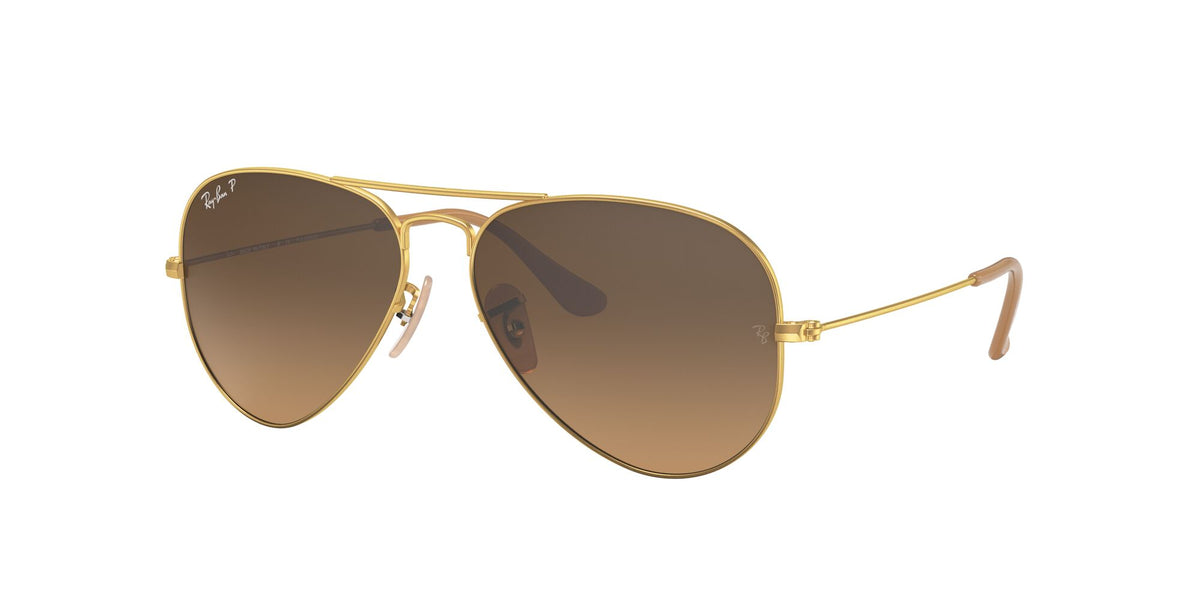 Ray-Ban 0RB3025112M255 Gold/ Brown