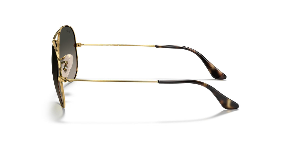 Ray-Ban Aviator 0RB3025 181/71 58 Gold/ Grey Gradient 58 / Crystal / Metal / Metal