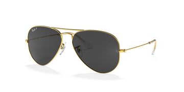 Ray-Ban Aviator 0RB3025 919648 62 Gold/ Black 62 / Crystal / Metal / Metal