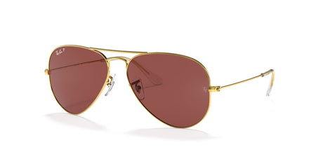 RB 3025 Ray-Ban Aviator Gold / Violet 55 55 / Crystal / Metal / Metal