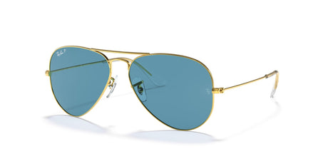 Ray-Ban Aviator 0RB3025 9196S2 55 Gold/ Blue 55 / Crystal / Metal / Metal