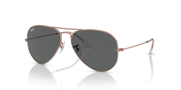 Ray-Ban Aviator 0RB3025 9202B1 58 Rose Gold/ Dark Grey 58 / Crystal / Metal / Metal