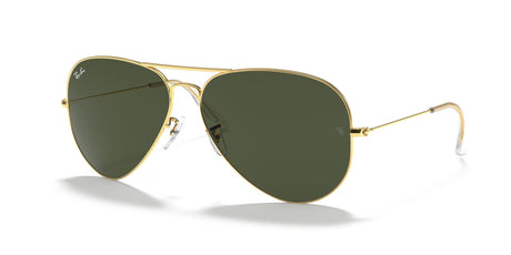 Ray-Ban Aviator Large Metal Ii 0RB3026 L2846 62 Gold/ Green 62 / Crystal / Metal / Metal