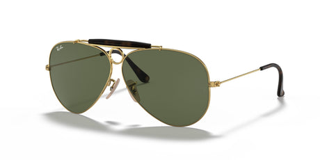 Ray-Ban Shooter 0RB3138 181 62 Gold/ Green