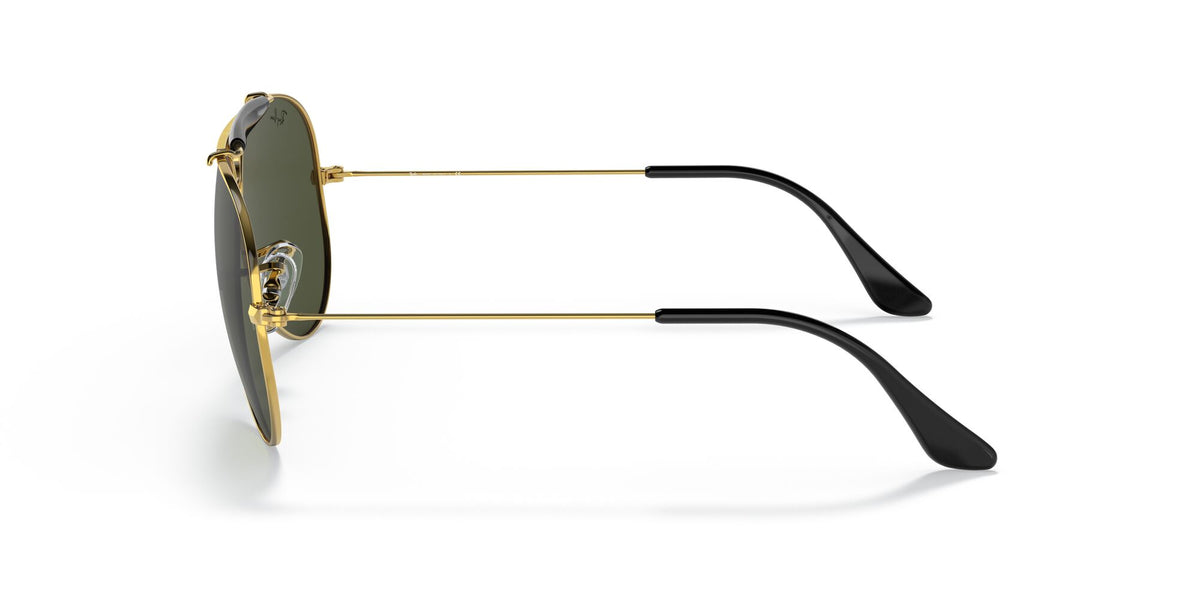RB 3138 Ray-Ban Shooter Gold / Green 58 58 / Crystal / Metal / Metal